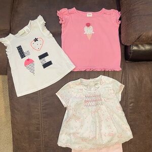 Girls 18-12 Month Tops & Shorts